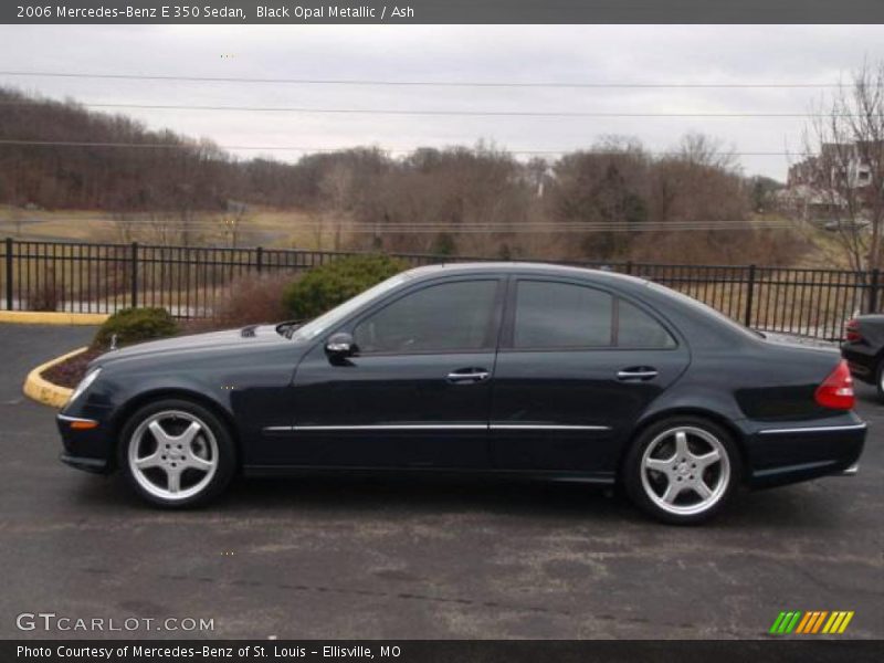 Black Opal Metallic / Ash 2006 Mercedes-Benz E 350 Sedan