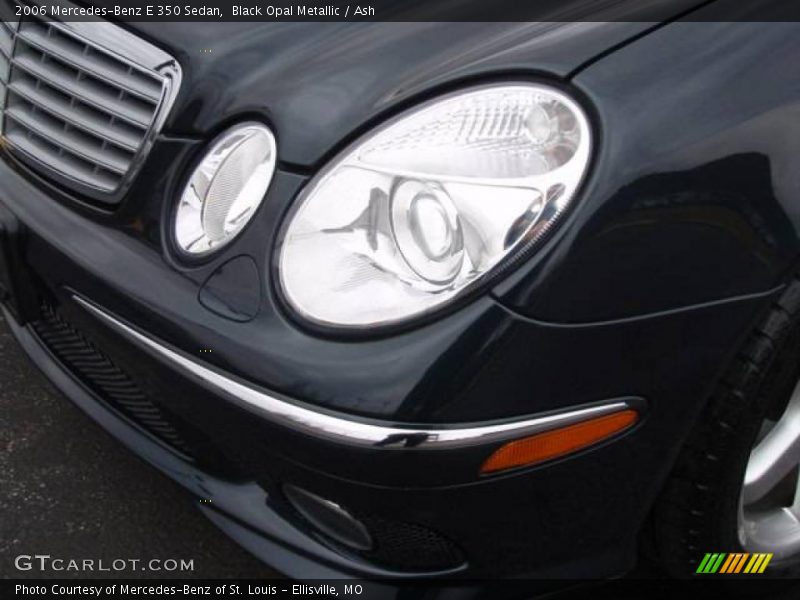 Black Opal Metallic / Ash 2006 Mercedes-Benz E 350 Sedan