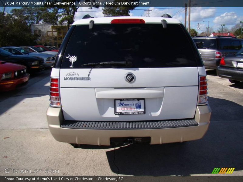 Oxford White / Medium Dark Parchment 2004 Mercury Mountaineer Convenience