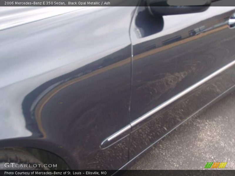 Black Opal Metallic / Ash 2006 Mercedes-Benz E 350 Sedan