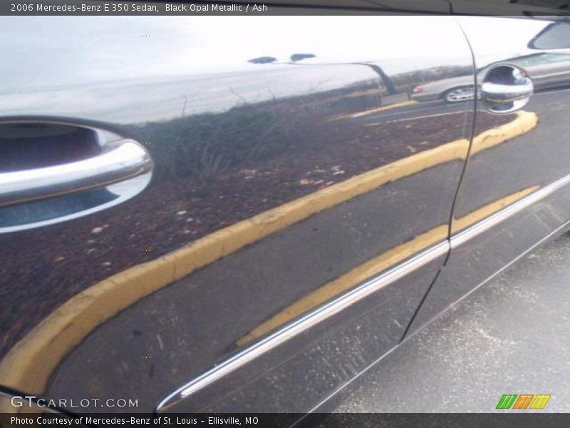 Black Opal Metallic / Ash 2006 Mercedes-Benz E 350 Sedan