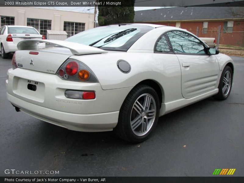 Dover White Pearl / Midnight 2003 Mitsubishi Eclipse GTS Coupe
