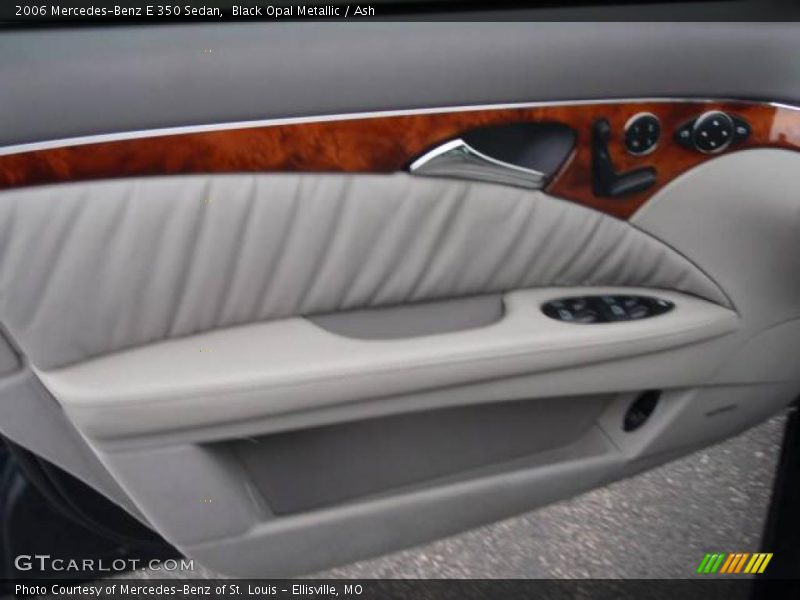 Black Opal Metallic / Ash 2006 Mercedes-Benz E 350 Sedan
