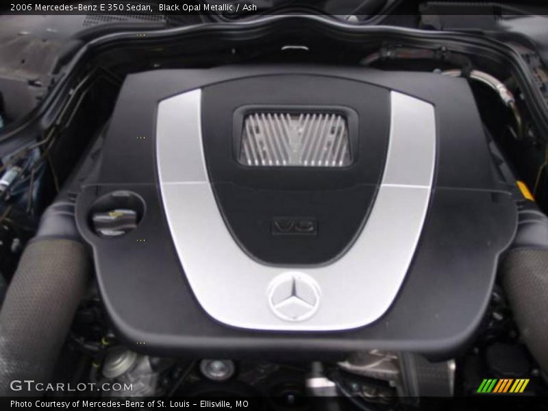Black Opal Metallic / Ash 2006 Mercedes-Benz E 350 Sedan