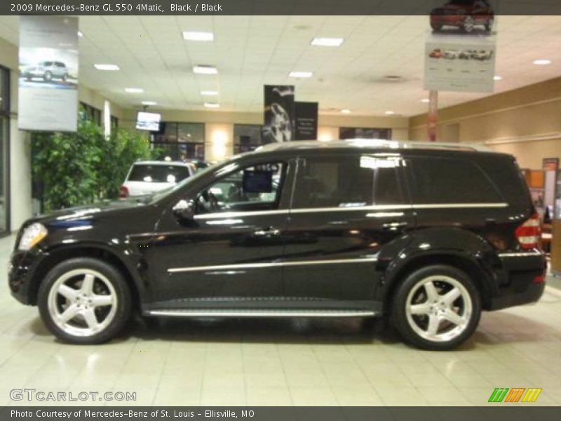 Black / Black 2009 Mercedes-Benz GL 550 4Matic