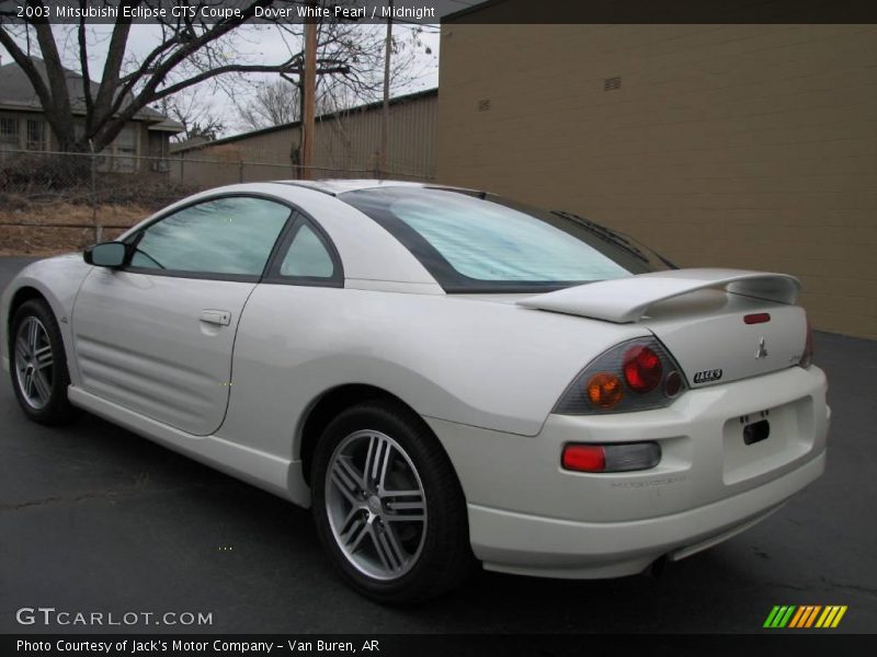 Dover White Pearl / Midnight 2003 Mitsubishi Eclipse GTS Coupe