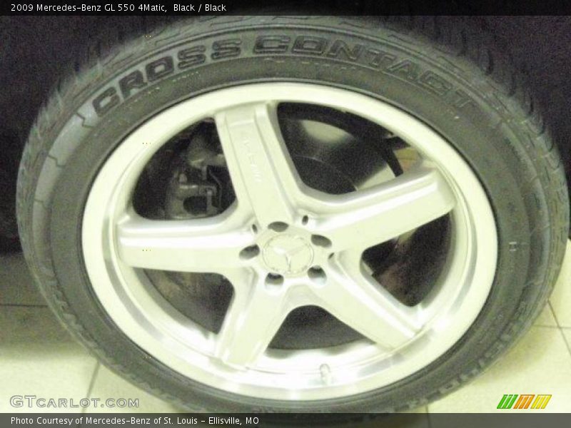 Black / Black 2009 Mercedes-Benz GL 550 4Matic
