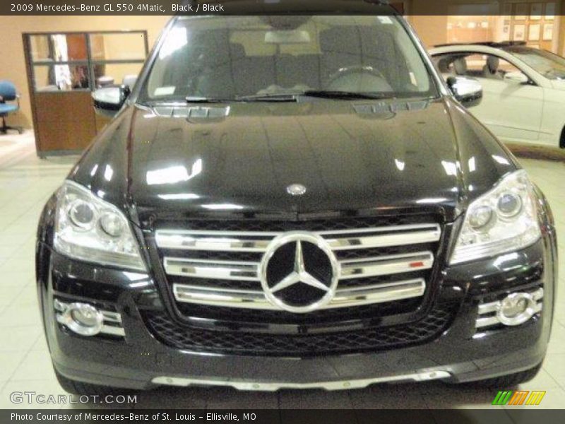 Black / Black 2009 Mercedes-Benz GL 550 4Matic