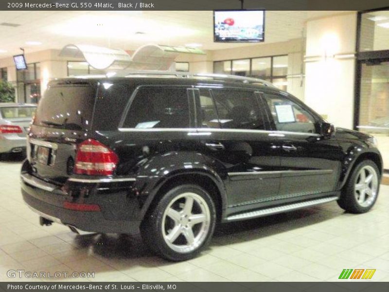 Black / Black 2009 Mercedes-Benz GL 550 4Matic