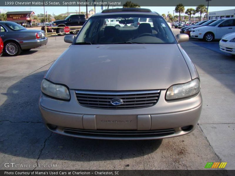 Sandrift Metallic / Medium Neutral 1999 Chevrolet Malibu LS Sedan