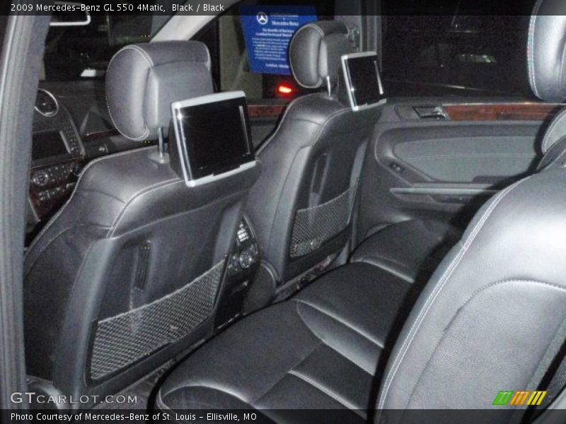 Black / Black 2009 Mercedes-Benz GL 550 4Matic
