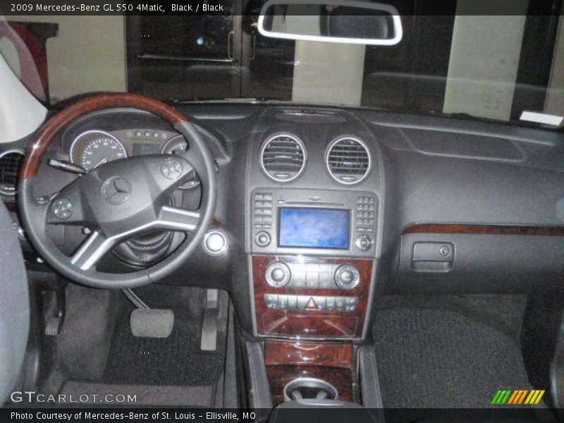 Black / Black 2009 Mercedes-Benz GL 550 4Matic