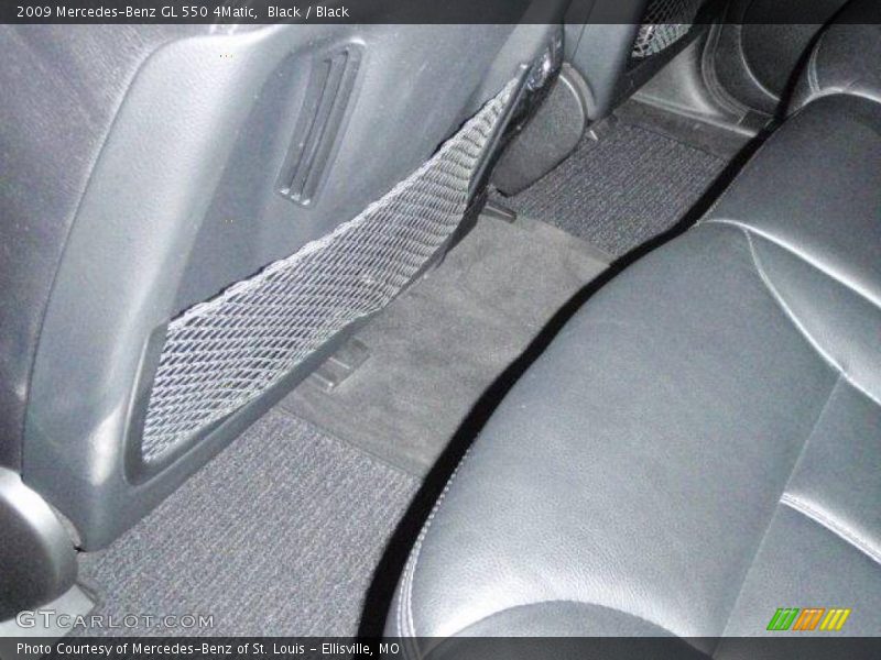 Black / Black 2009 Mercedes-Benz GL 550 4Matic
