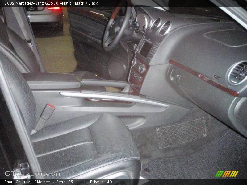 Black / Black 2009 Mercedes-Benz GL 550 4Matic