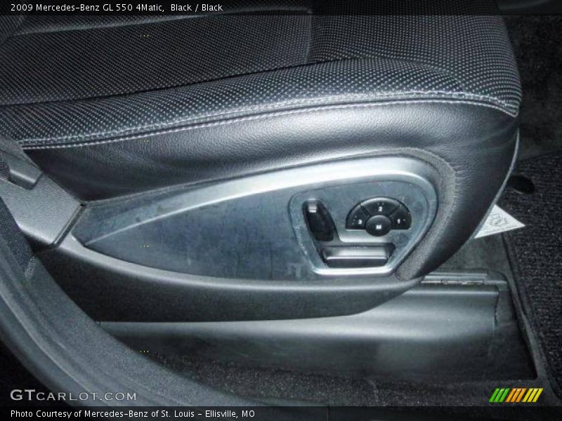 Black / Black 2009 Mercedes-Benz GL 550 4Matic