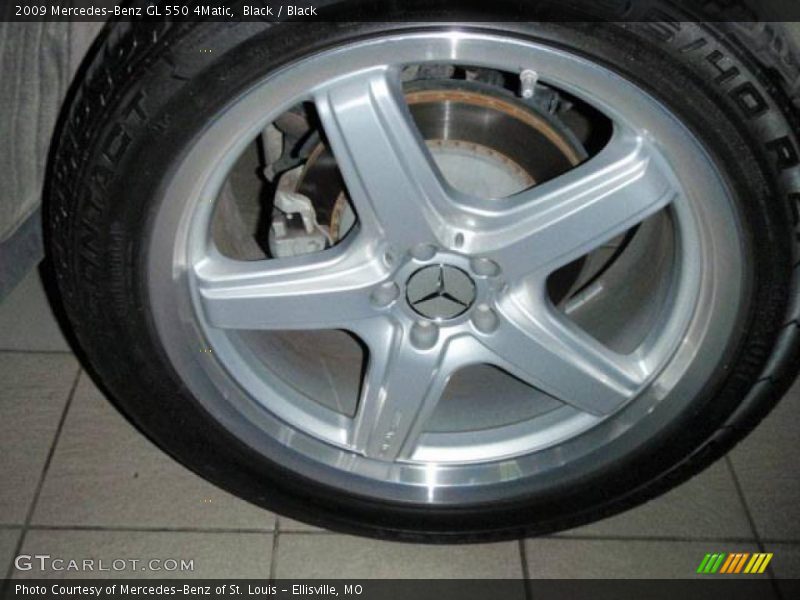 Black / Black 2009 Mercedes-Benz GL 550 4Matic
