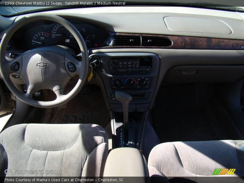 Sandrift Metallic / Medium Neutral 1999 Chevrolet Malibu LS Sedan