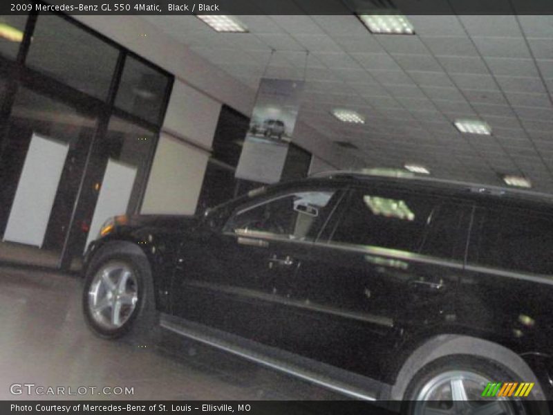 Black / Black 2009 Mercedes-Benz GL 550 4Matic