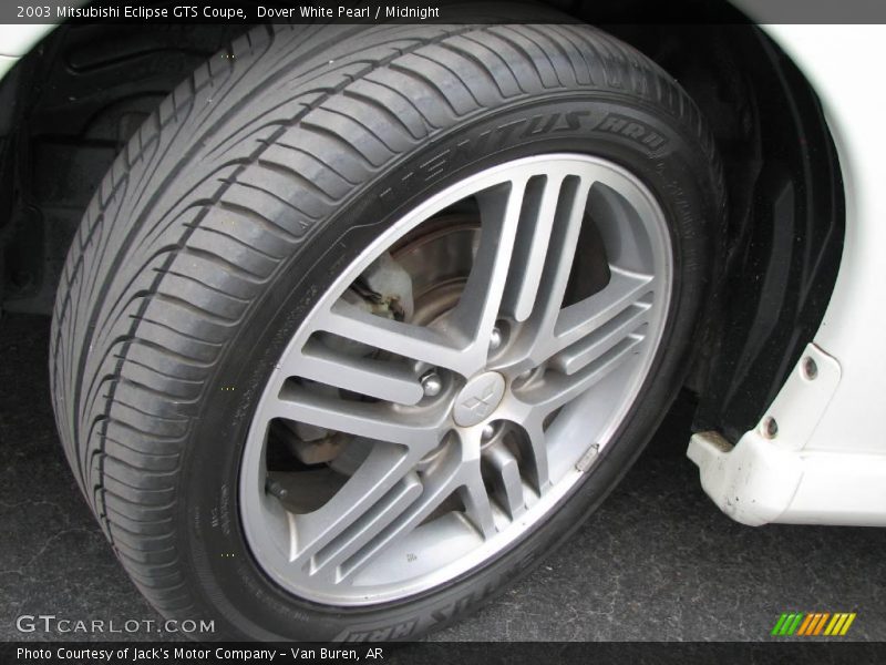Dover White Pearl / Midnight 2003 Mitsubishi Eclipse GTS Coupe