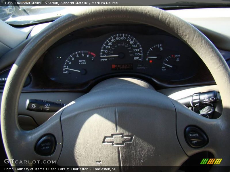 Sandrift Metallic / Medium Neutral 1999 Chevrolet Malibu LS Sedan