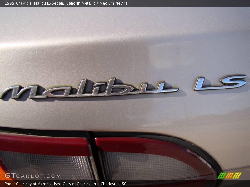 Sandrift Metallic / Medium Neutral 1999 Chevrolet Malibu LS Sedan