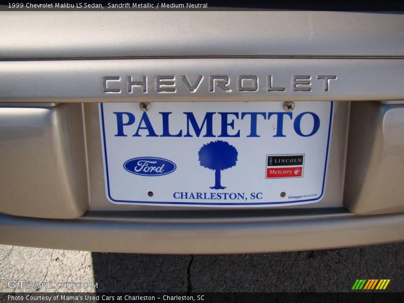Sandrift Metallic / Medium Neutral 1999 Chevrolet Malibu LS Sedan
