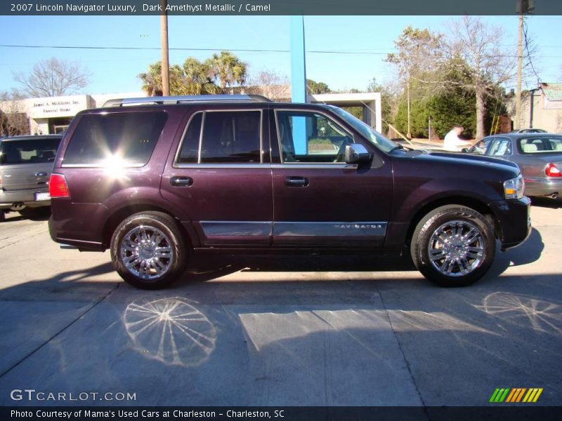 Dark Amethyst Metallic / Camel 2007 Lincoln Navigator Luxury