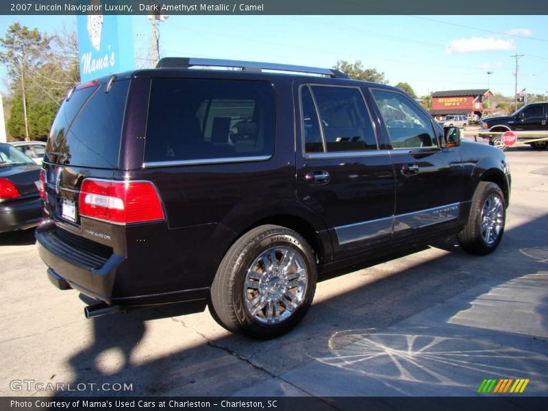 Dark Amethyst Metallic / Camel 2007 Lincoln Navigator Luxury