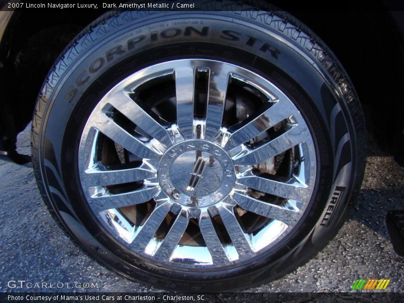 Dark Amethyst Metallic / Camel 2007 Lincoln Navigator Luxury