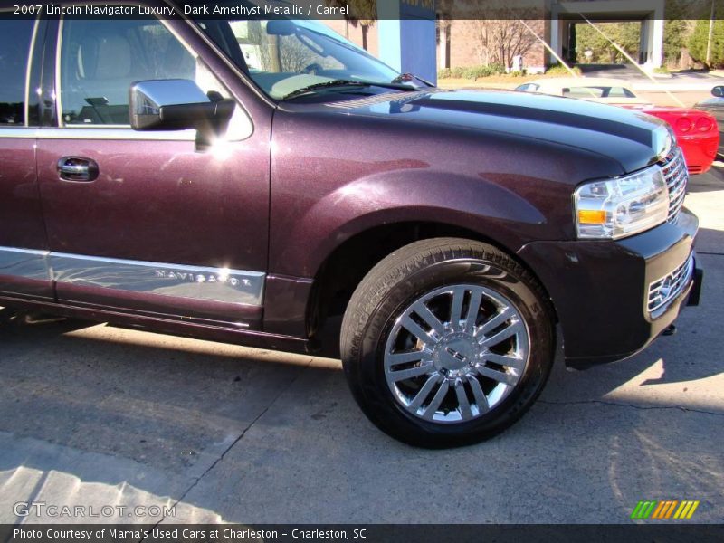 Dark Amethyst Metallic / Camel 2007 Lincoln Navigator Luxury