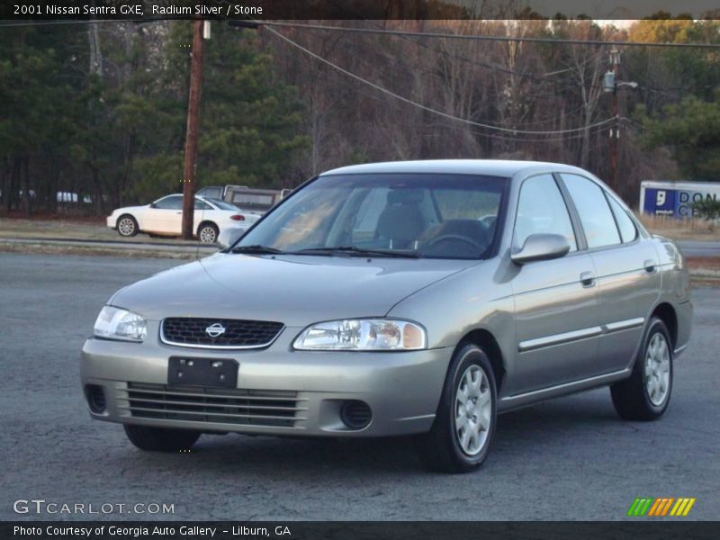 Radium Silver / Stone 2001 Nissan Sentra GXE