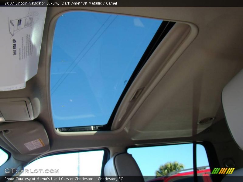 Dark Amethyst Metallic / Camel 2007 Lincoln Navigator Luxury
