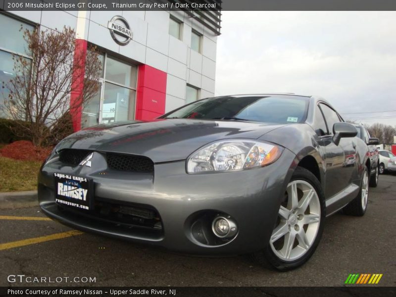 Titanium Gray Pearl / Dark Charcoal 2006 Mitsubishi Eclipse GT Coupe