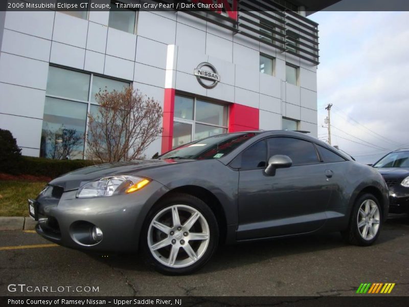 Titanium Gray Pearl / Dark Charcoal 2006 Mitsubishi Eclipse GT Coupe