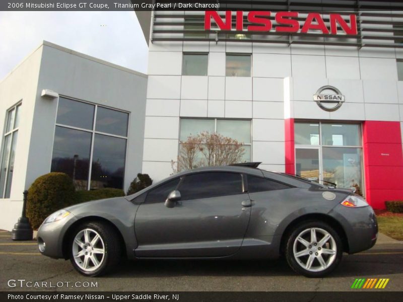 Titanium Gray Pearl / Dark Charcoal 2006 Mitsubishi Eclipse GT Coupe