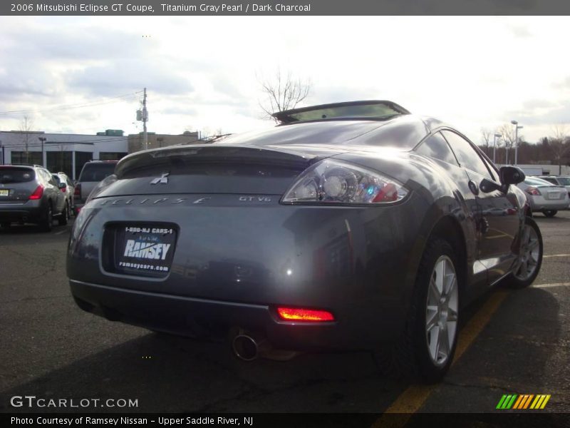 Titanium Gray Pearl / Dark Charcoal 2006 Mitsubishi Eclipse GT Coupe