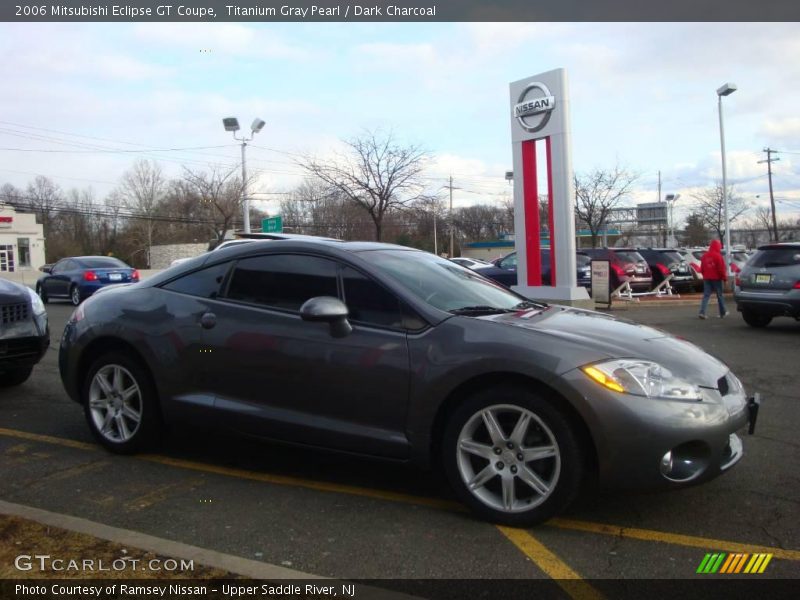 Titanium Gray Pearl / Dark Charcoal 2006 Mitsubishi Eclipse GT Coupe