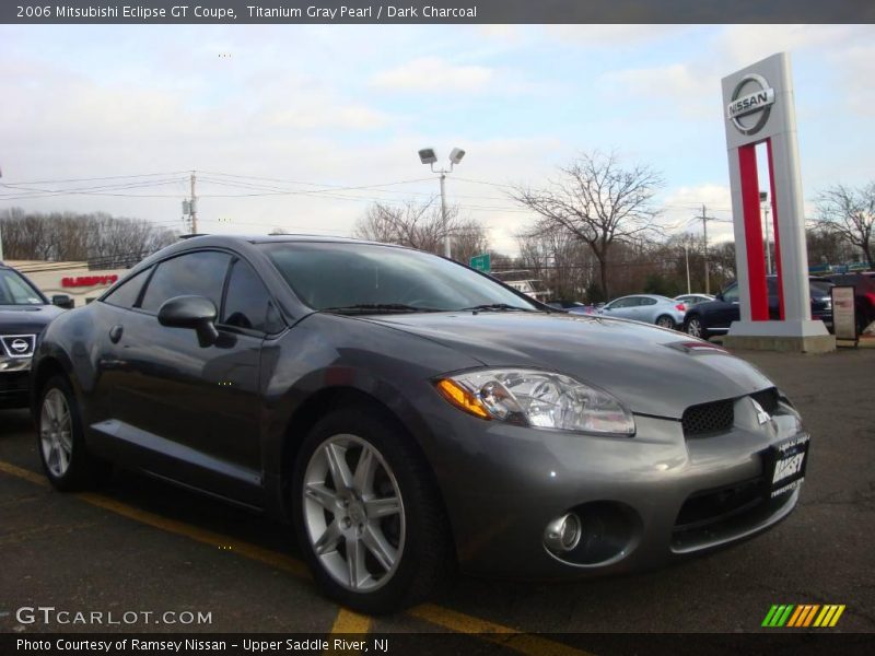Titanium Gray Pearl / Dark Charcoal 2006 Mitsubishi Eclipse GT Coupe
