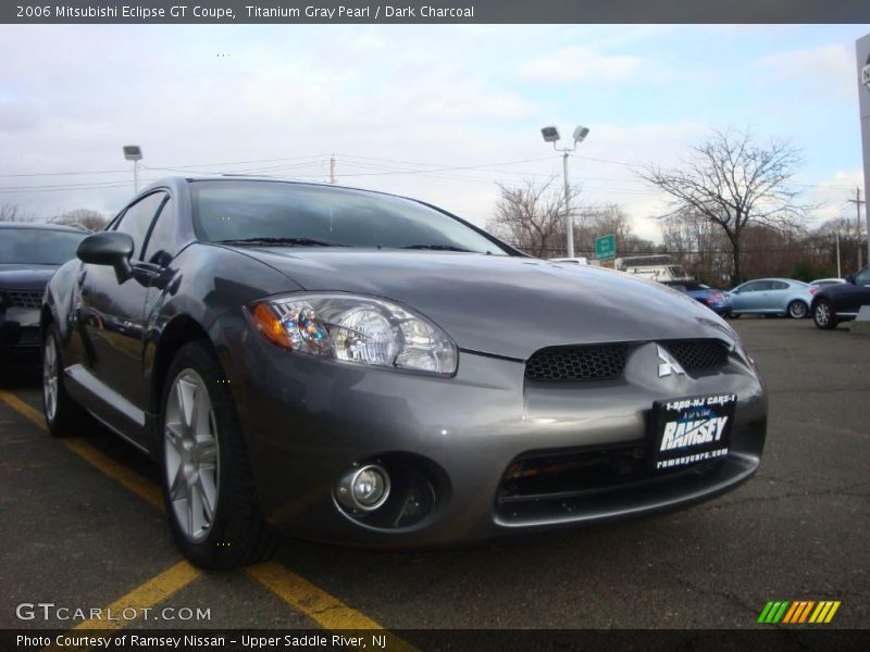 Titanium Gray Pearl / Dark Charcoal 2006 Mitsubishi Eclipse GT Coupe