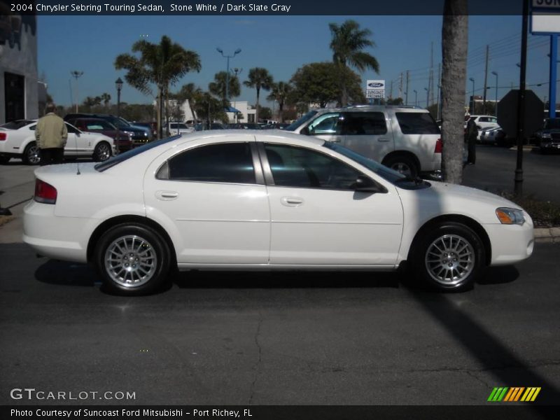 Stone White / Dark Slate Gray 2004 Chrysler Sebring Touring Sedan