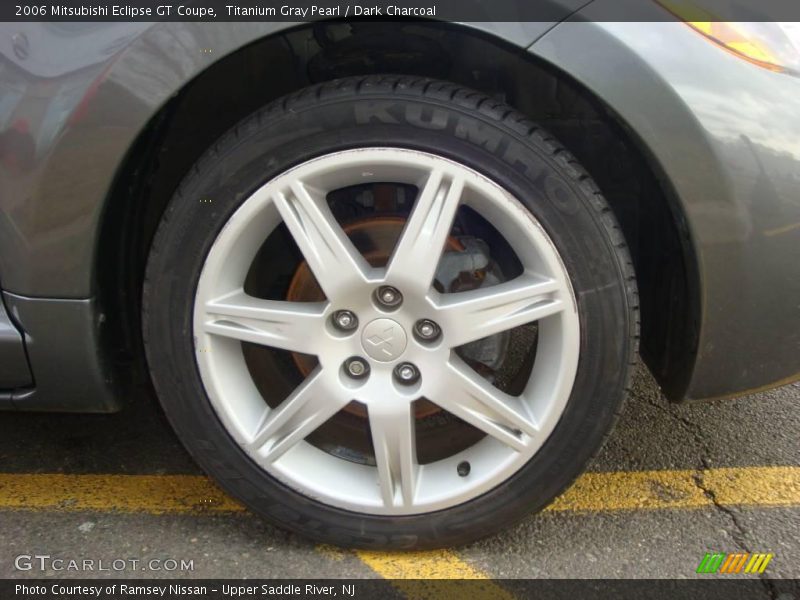 Titanium Gray Pearl / Dark Charcoal 2006 Mitsubishi Eclipse GT Coupe