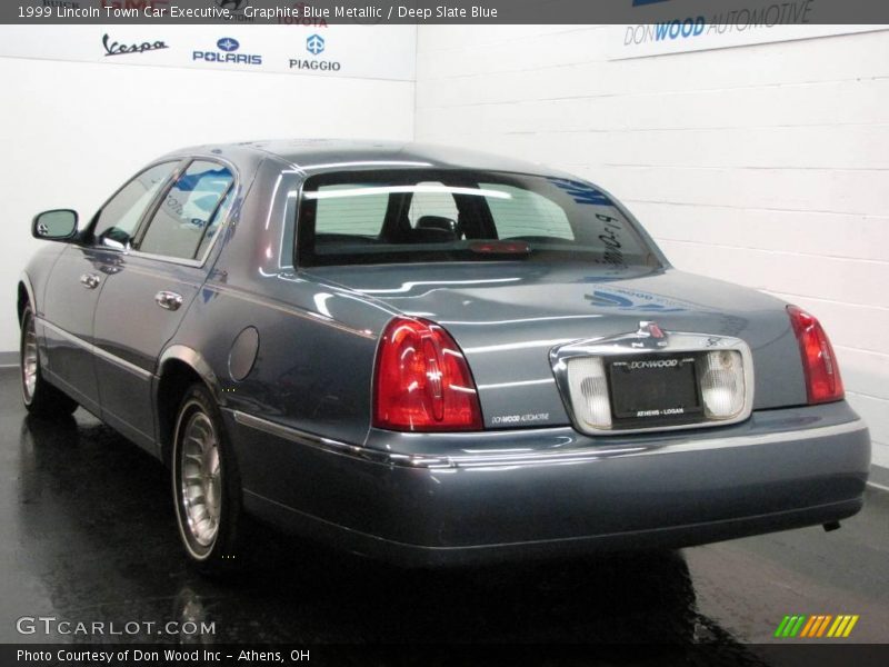 Graphite Blue Metallic / Deep Slate Blue 1999 Lincoln Town Car Executive