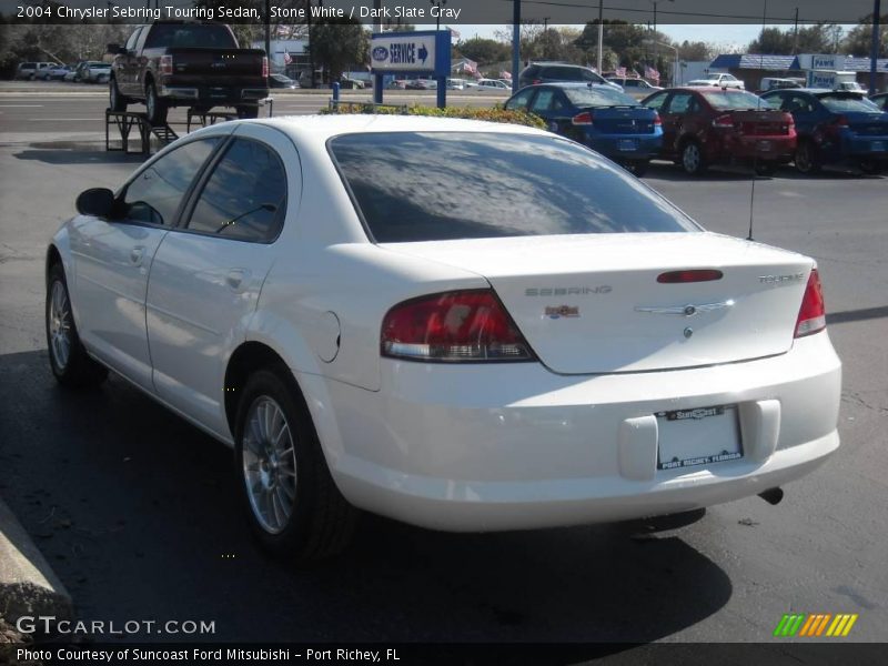 Stone White / Dark Slate Gray 2004 Chrysler Sebring Touring Sedan