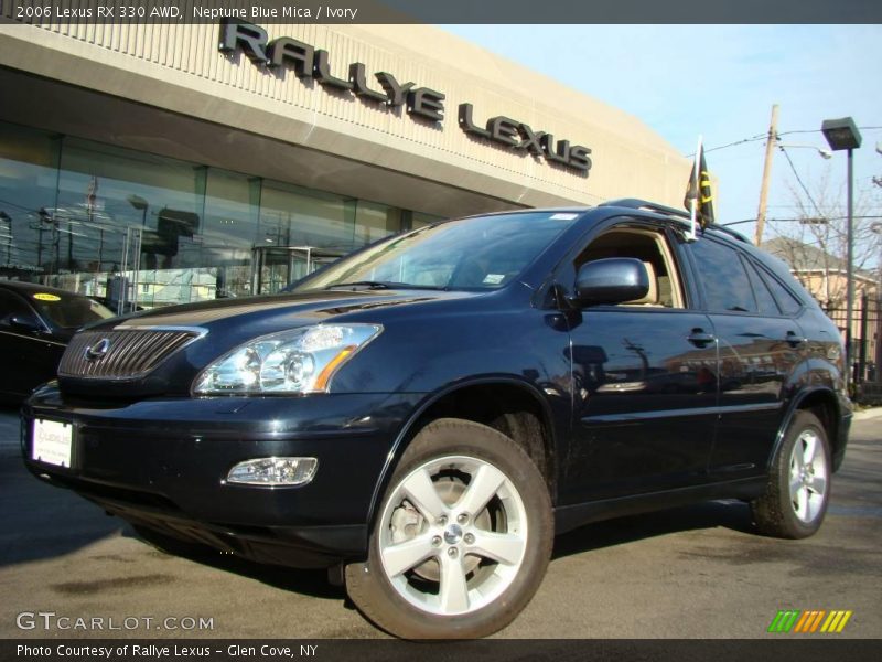 Neptune Blue Mica / Ivory 2006 Lexus RX 330 AWD