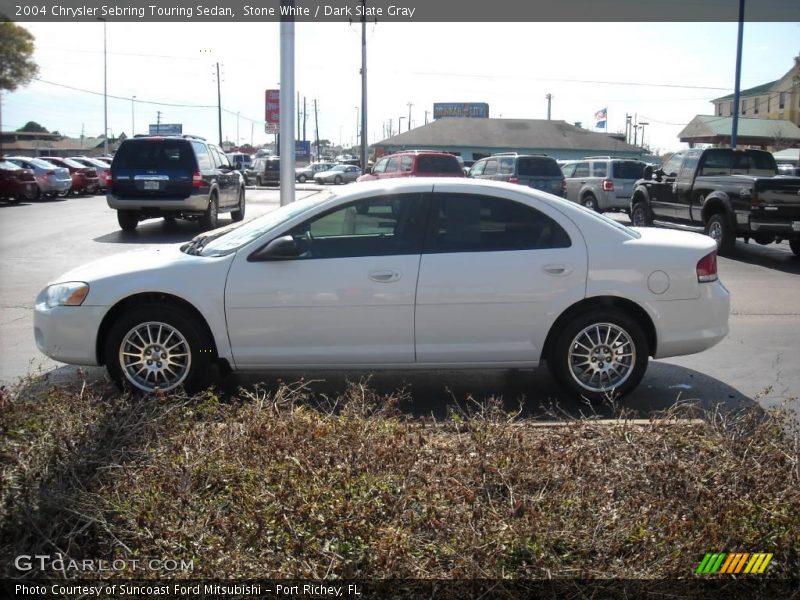 Stone White / Dark Slate Gray 2004 Chrysler Sebring Touring Sedan