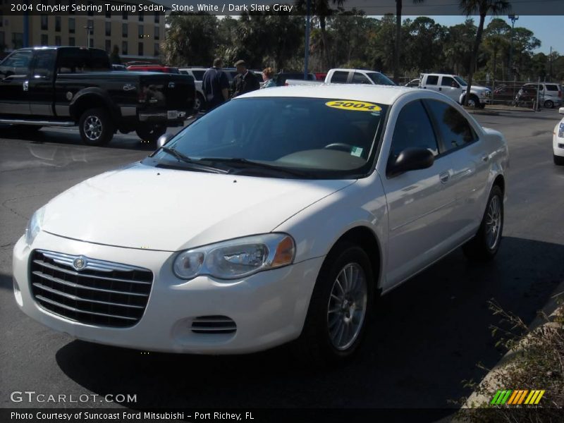 Stone White / Dark Slate Gray 2004 Chrysler Sebring Touring Sedan