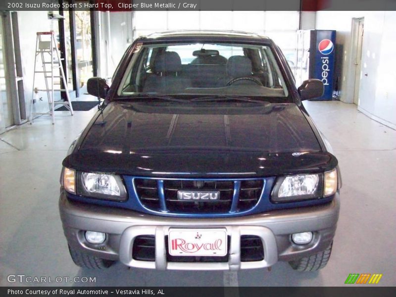 Clipper Blue Metallic / Gray 2002 Isuzu Rodeo Sport S Hard Top
