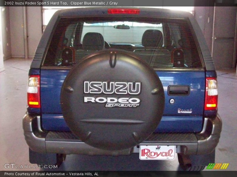Clipper Blue Metallic / Gray 2002 Isuzu Rodeo Sport S Hard Top
