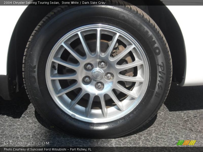 Stone White / Dark Slate Gray 2004 Chrysler Sebring Touring Sedan