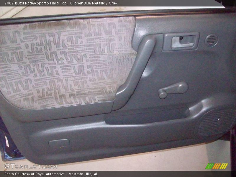 Clipper Blue Metallic / Gray 2002 Isuzu Rodeo Sport S Hard Top